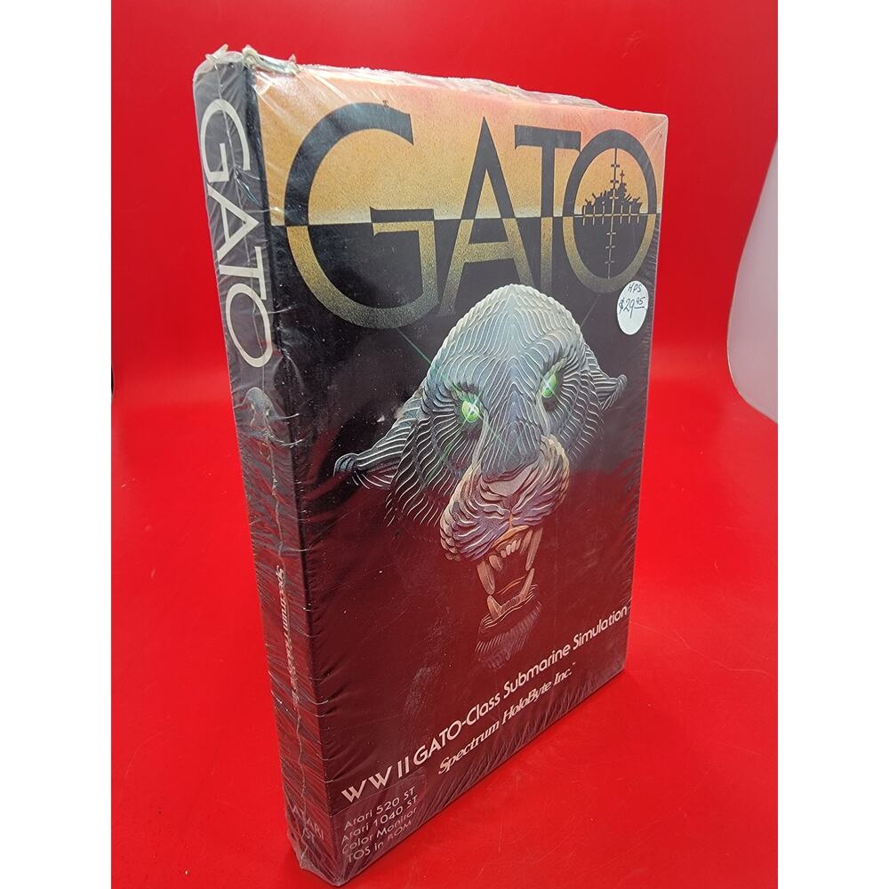 Gato Spectrum Holobyte For Atari 520 ST / 1040 ST New Sealed - Picture 3 of 5